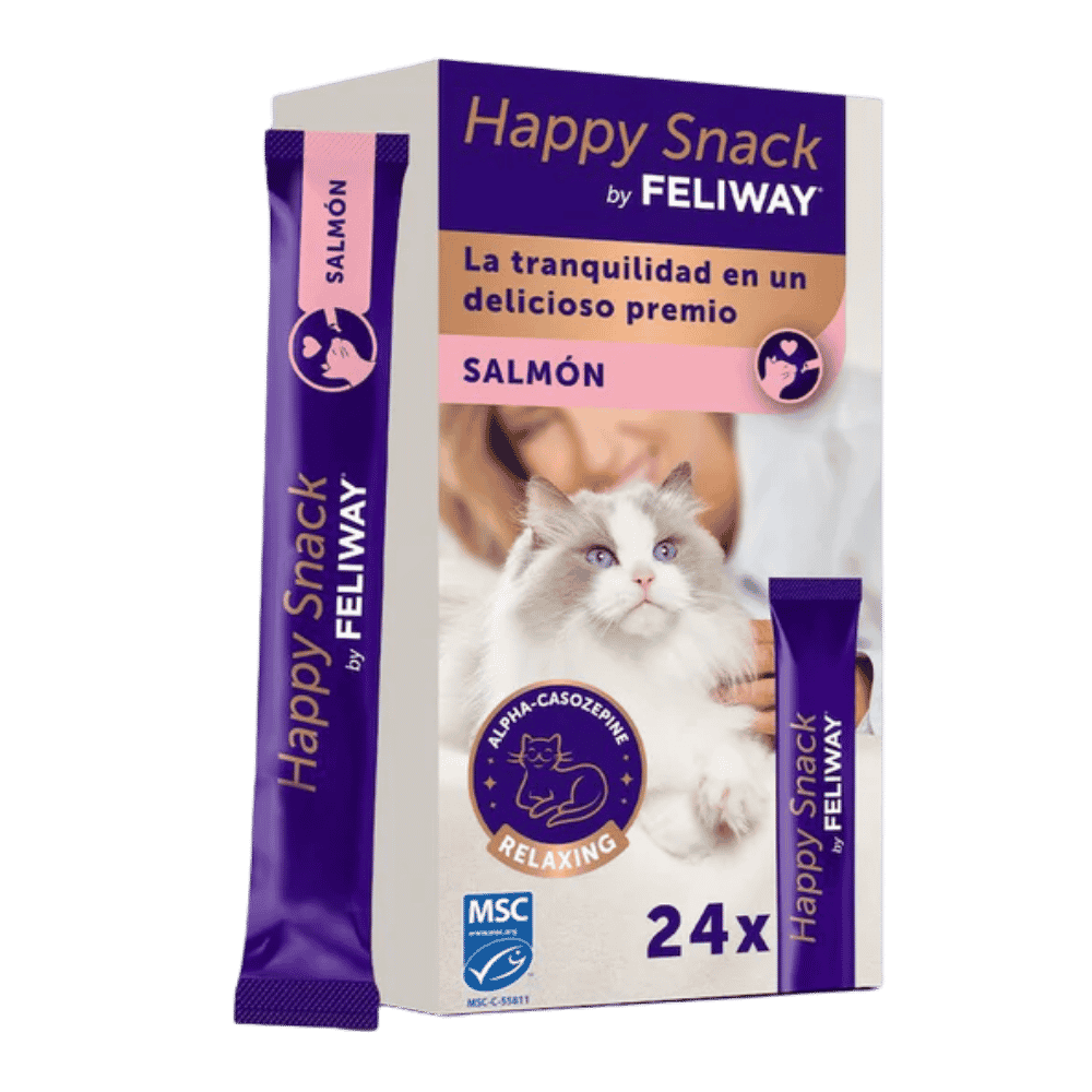 Feliway Happy Snacks Relajantes para Gatos Salmón