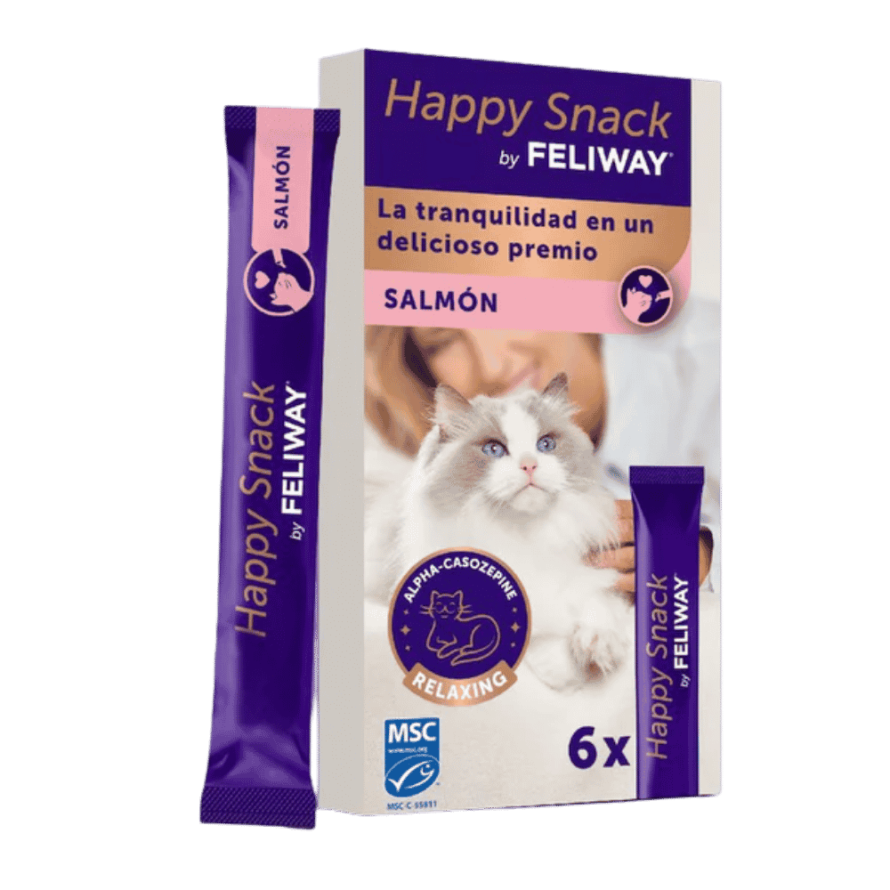 Feliway Happy Snacks Relajantes para Gatos Salmón