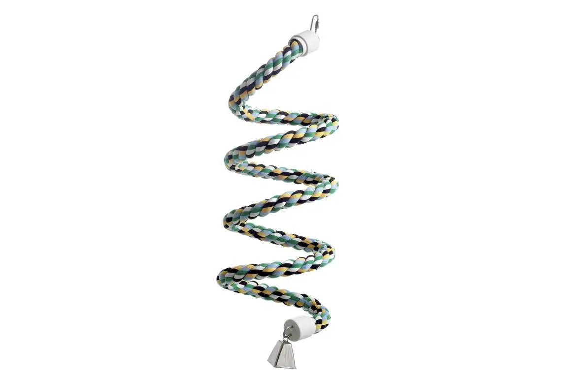 KARLIE COLGADOR PAJARO ESPIRAL CUERDA - todoastorenimal.com