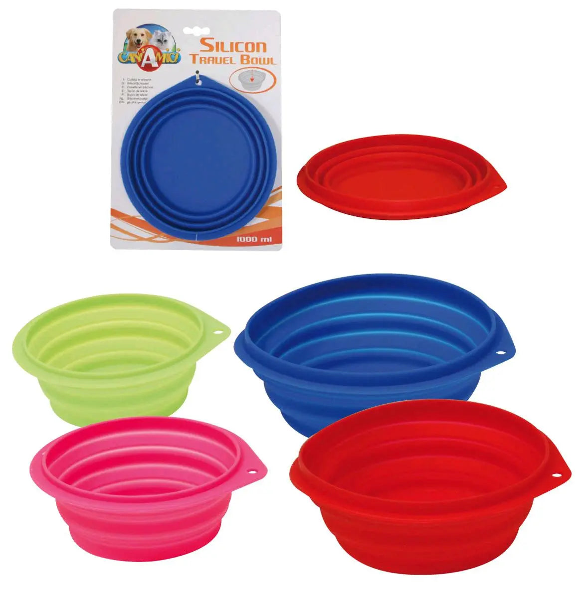 Plato De Viaje De Silicona - todoastorenimal.com