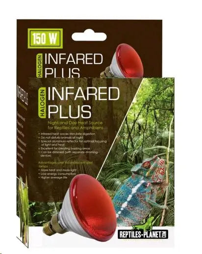 FOCO INFRAROJO HALOGENO REPTIL REPTI-PLANET - todoastorenimal.com
