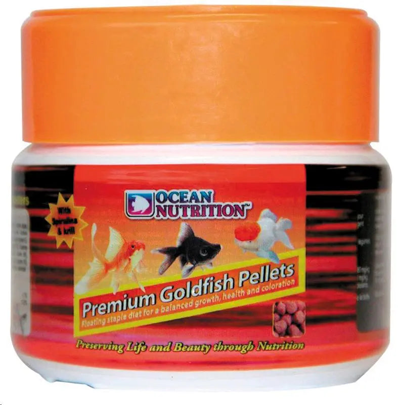 OCEAN NUTRICION PREMIUM GOLDFISH PELLETS - todoastorenimal.com