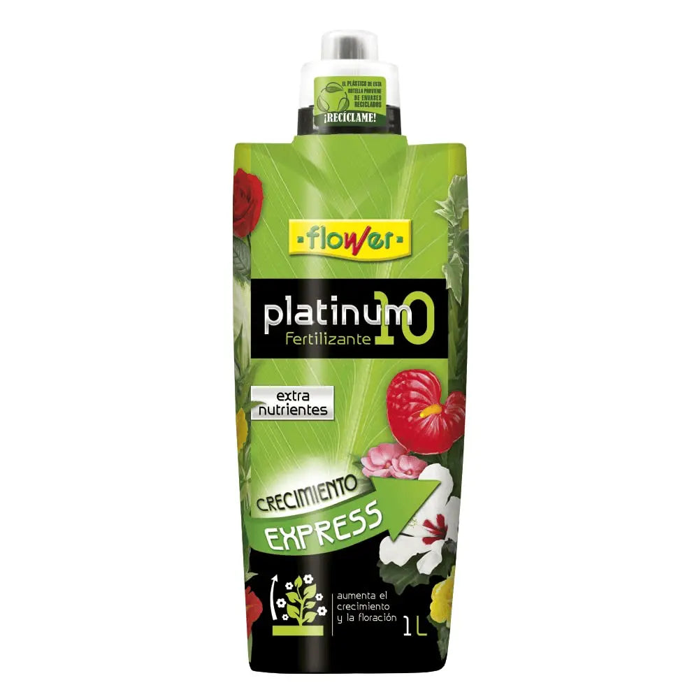 Abono Liquido Platinum-10 1L Flower al mejor precio -todoastorenimal.com
