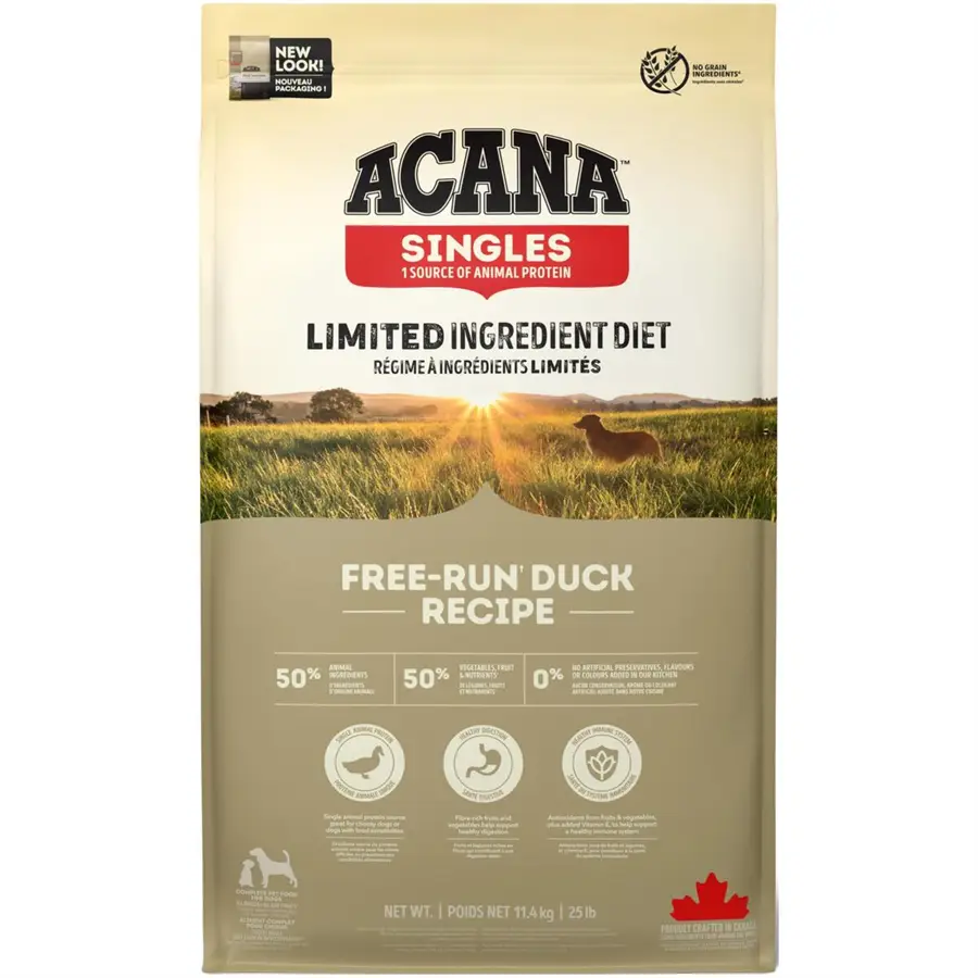 Acana Dog Free-Run Duck al mejor precio -todoastorenimal.com