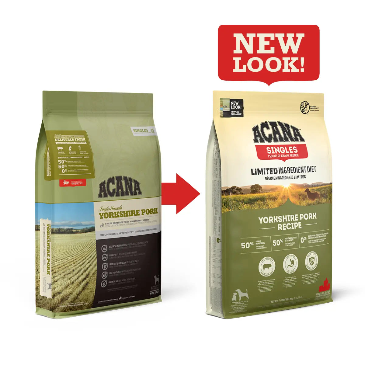 Acana Yorkshire Pork Recipe Pienso para Perros al mejor precio -todoastorenimal.com