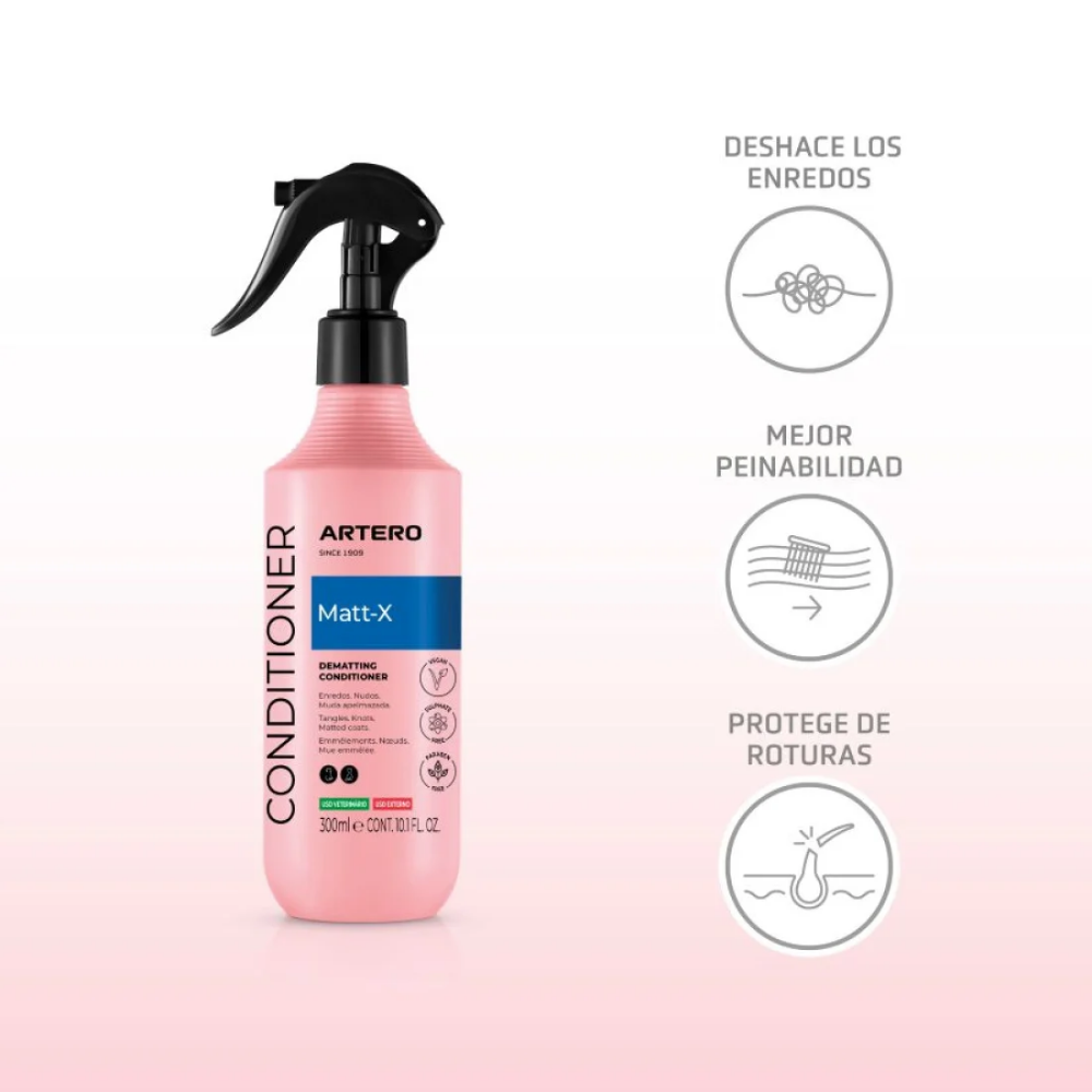 Acondicionador Matt-X 300 ml Artero al mejor precio -todoastorenimal.com