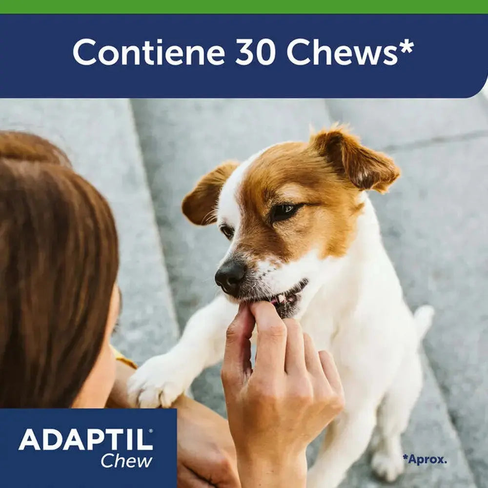 Adaptil Chews 30 Comprimidos Masticables Antiestrés y Relajante para Perros al mejor precio -todoastorenimal.com