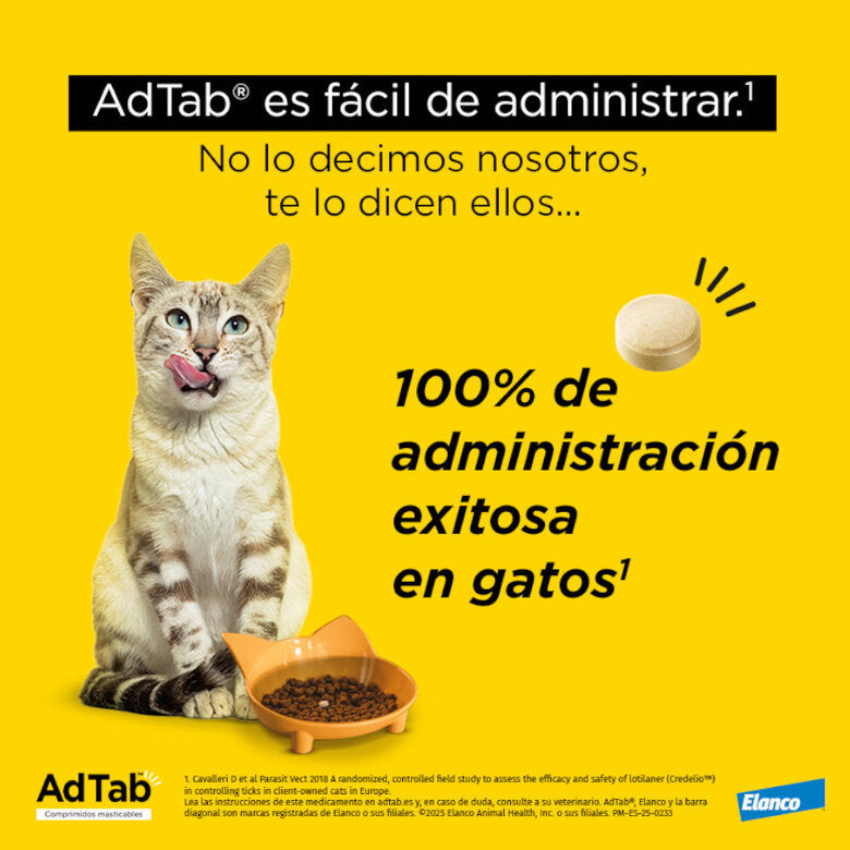 Adtab Comprimido Masticable Gatos al mejor precio -todoastorenimal.com
