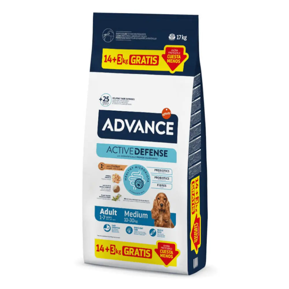 Advance Adult Medium Pollo y Arroz Pienso para Perros al mejor precio -todoastorenimal.com