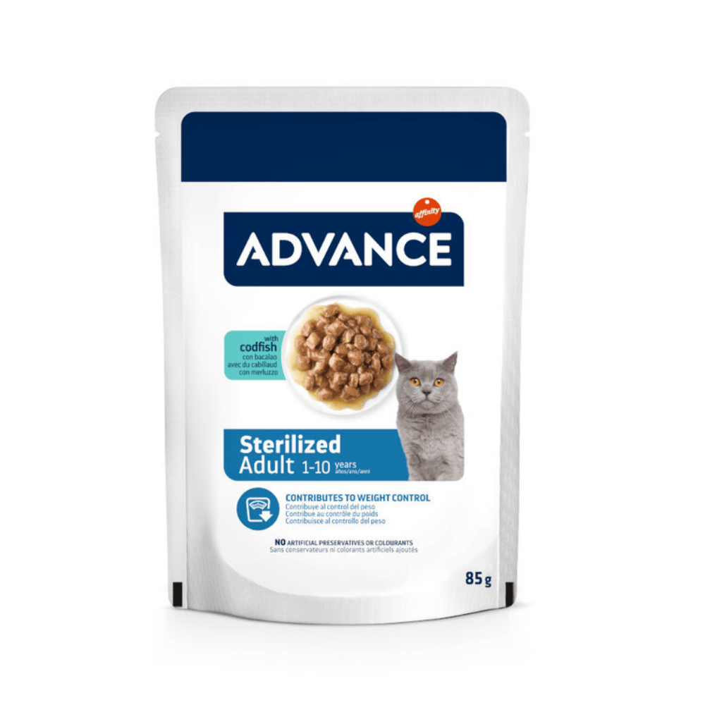 Advance Cat Bocaditos en Salsa para Gatos Adultos 85 g al mejor precio -todoastorenimal.com