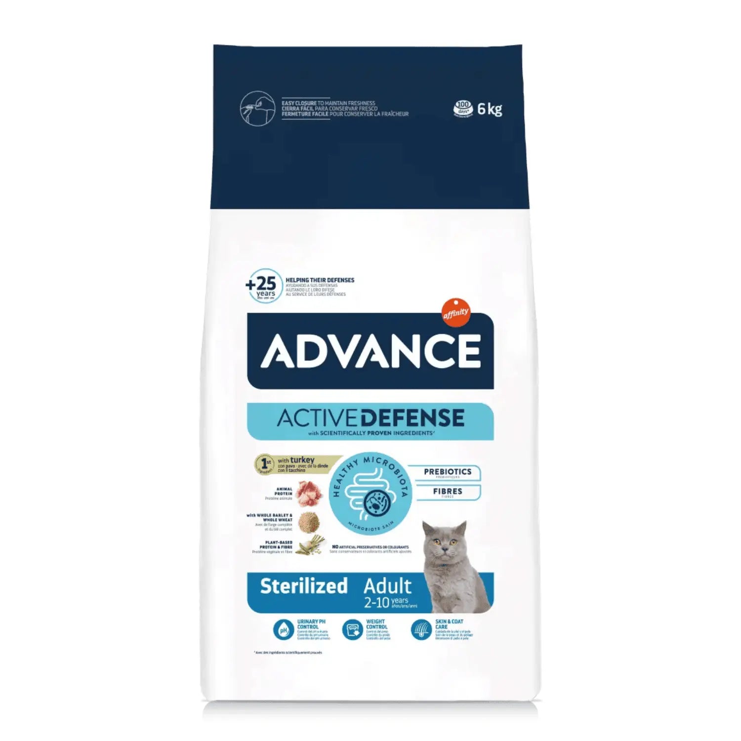 Advance Cat Sterilized Adult - Pienso para Gatos Esterilizados con Pavo ADVANCE