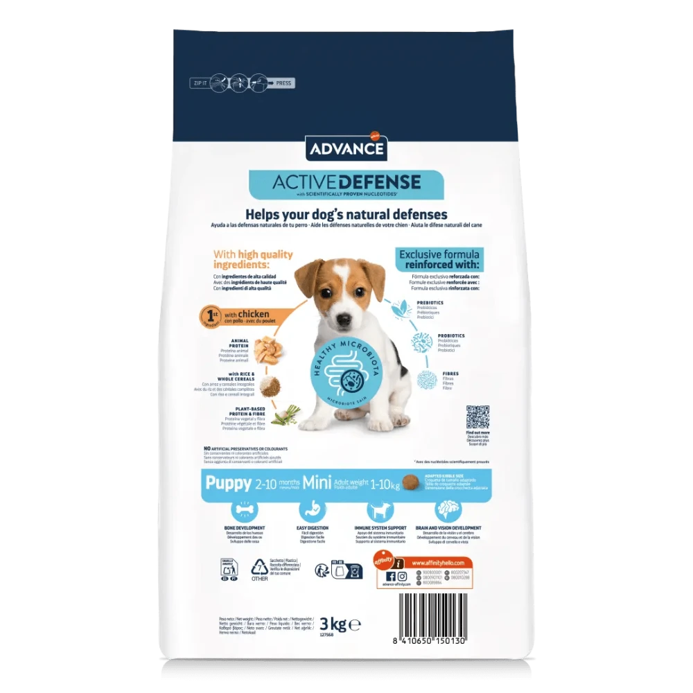 Advance Dog Puppy Mini al mejor precio -todoastorenimal.com