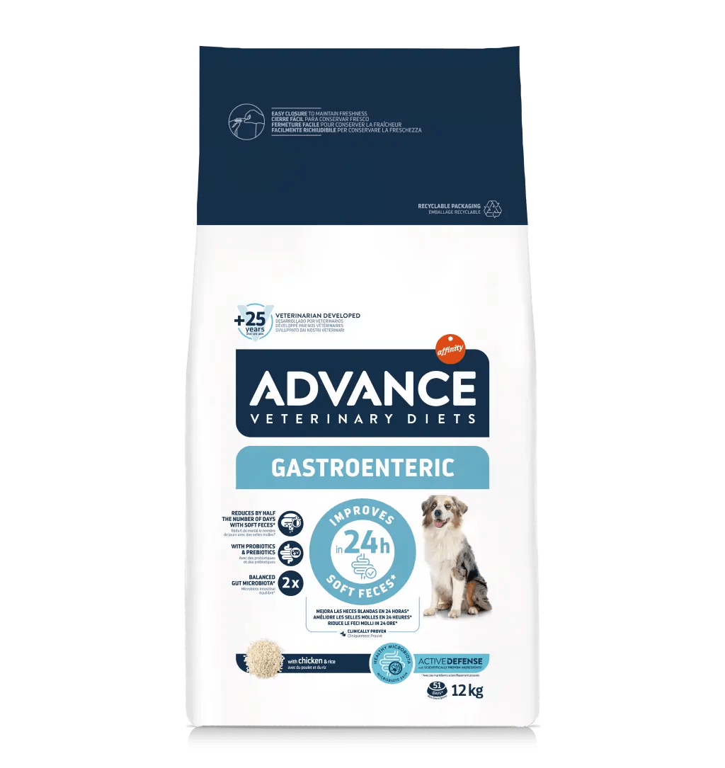 Advance Veterinary Diets Gastroenteric Pienso con Probióticos para Perros al mejor precio -todoastorenimal.com