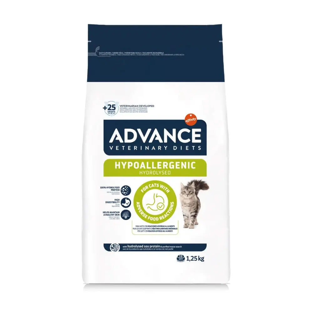 Advance Veterinary Diets Hypoallergenic Feline 1,25 kg Pienso para Gatos al mejor precio -todoastorenimal.com