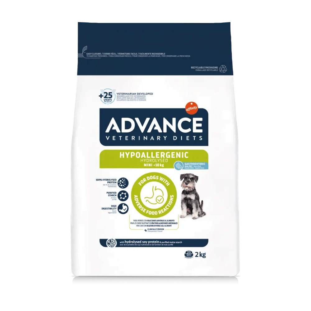 Advance Veterinary Diets Hypoallergenic Mini Pienso para Perros al mejor precio -todoastorenimal.com