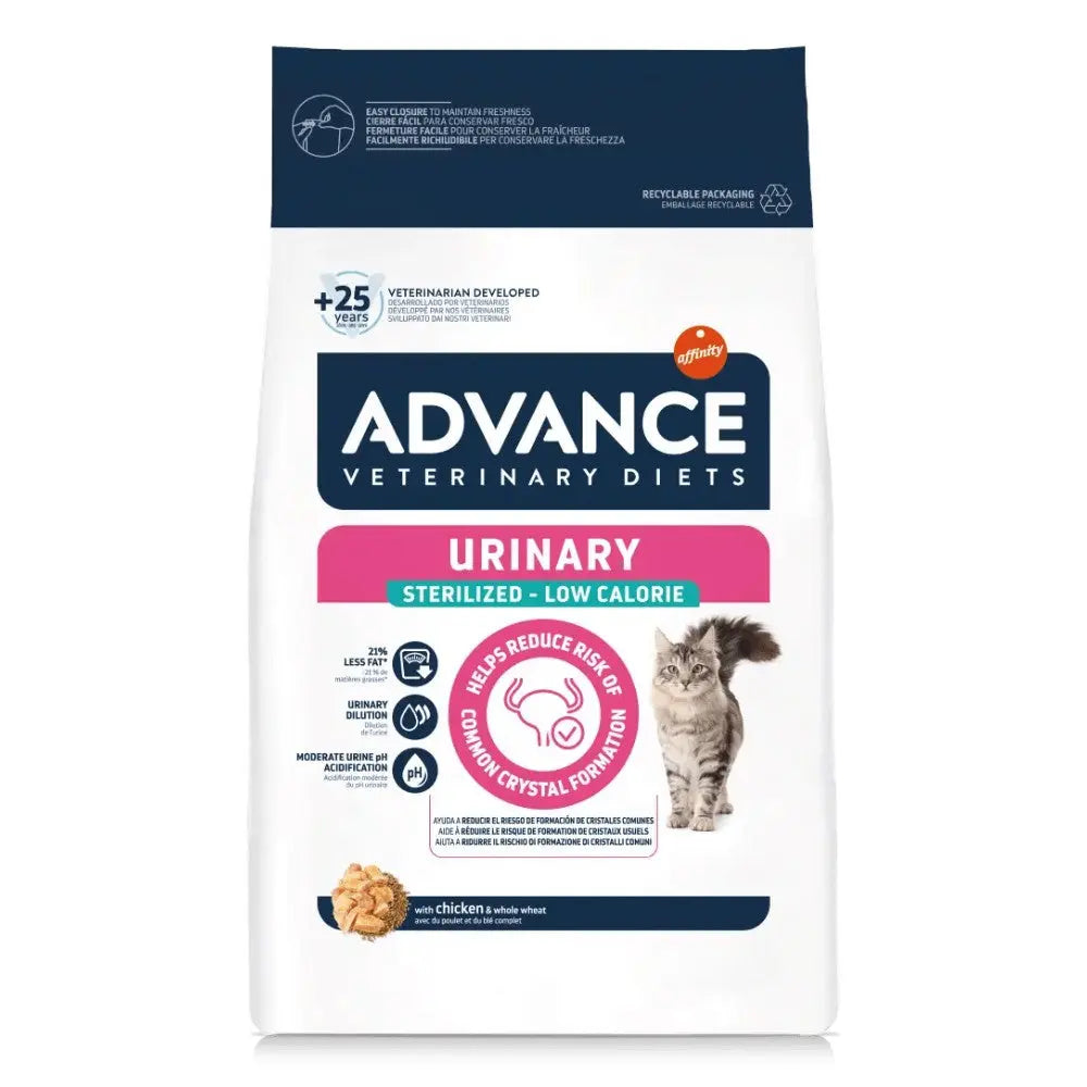 Advance Veterinary Diets Urinary Sterilized Low Calorie Pienso para Gatos al mejor precio -todoastorenimal.com