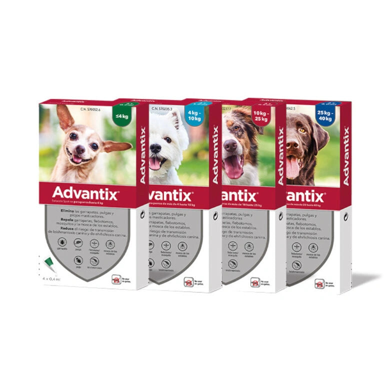Advantix Pipetas Antiparasitarias para Perros al mejor precio -todoastorenimal.com