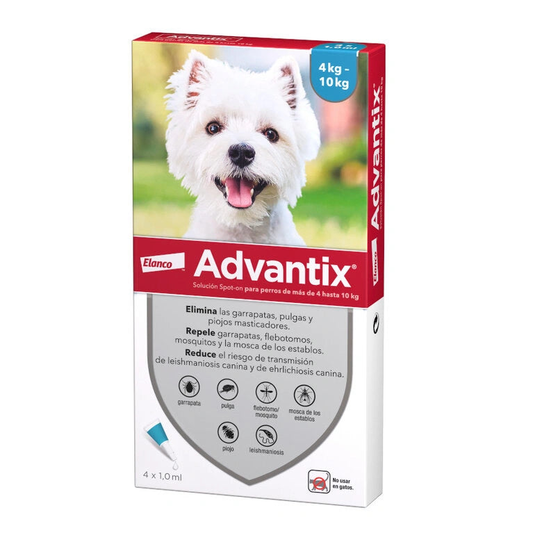Advantix Pipetas Antiparasitarias para Perros al mejor precio -todoastorenimal.com