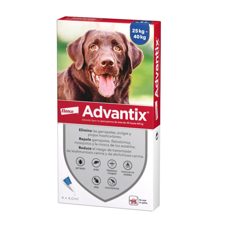 Advantix Pipetas Antiparasitarias para Perros al mejor precio -todoastorenimal.com