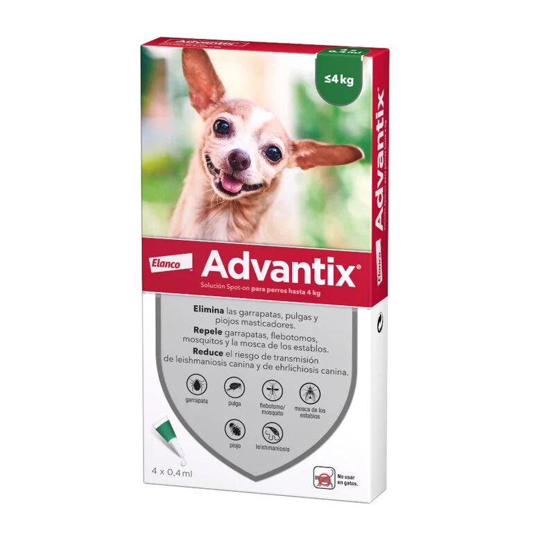 Advantix Pipetas Antiparasitarias para Perros al mejor precio -todoastorenimal.com