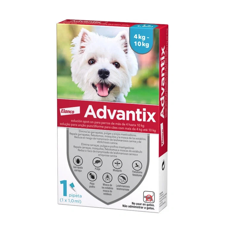 Advantix Pipetas Antiparasitarias para Perros al mejor precio -todoastorenimal.com