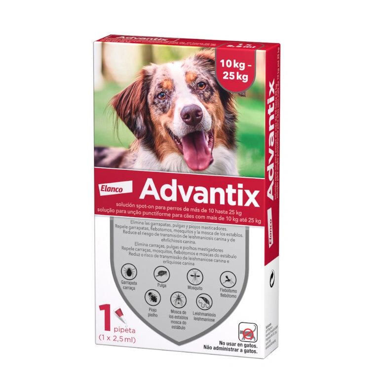 Advantix Pipetas Antiparasitarias para Perros al mejor precio -todoastorenimal.com