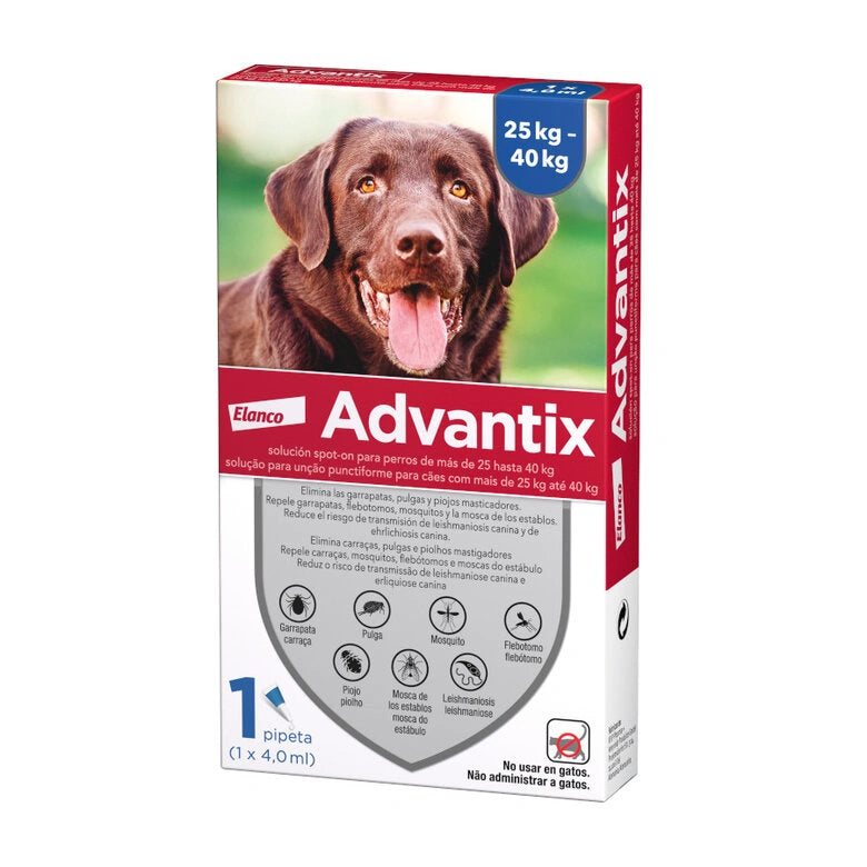 Advantix Pipetas Antiparasitarias para Perros al mejor precio -todoastorenimal.com