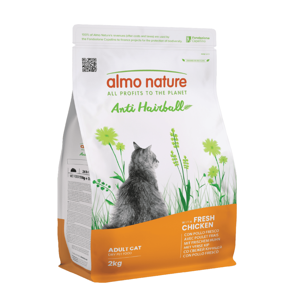 Almo Nature Anti Hairball Pollo Fresco Pienso para Gatos al mejor precio -todoastorenimal.com