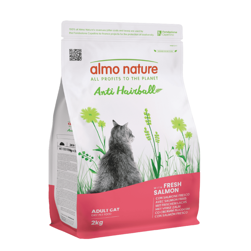 Almo Nature Anti Hairball Salmón Fresco Pienso para Gatos al mejor precio -todoastorenimal.com