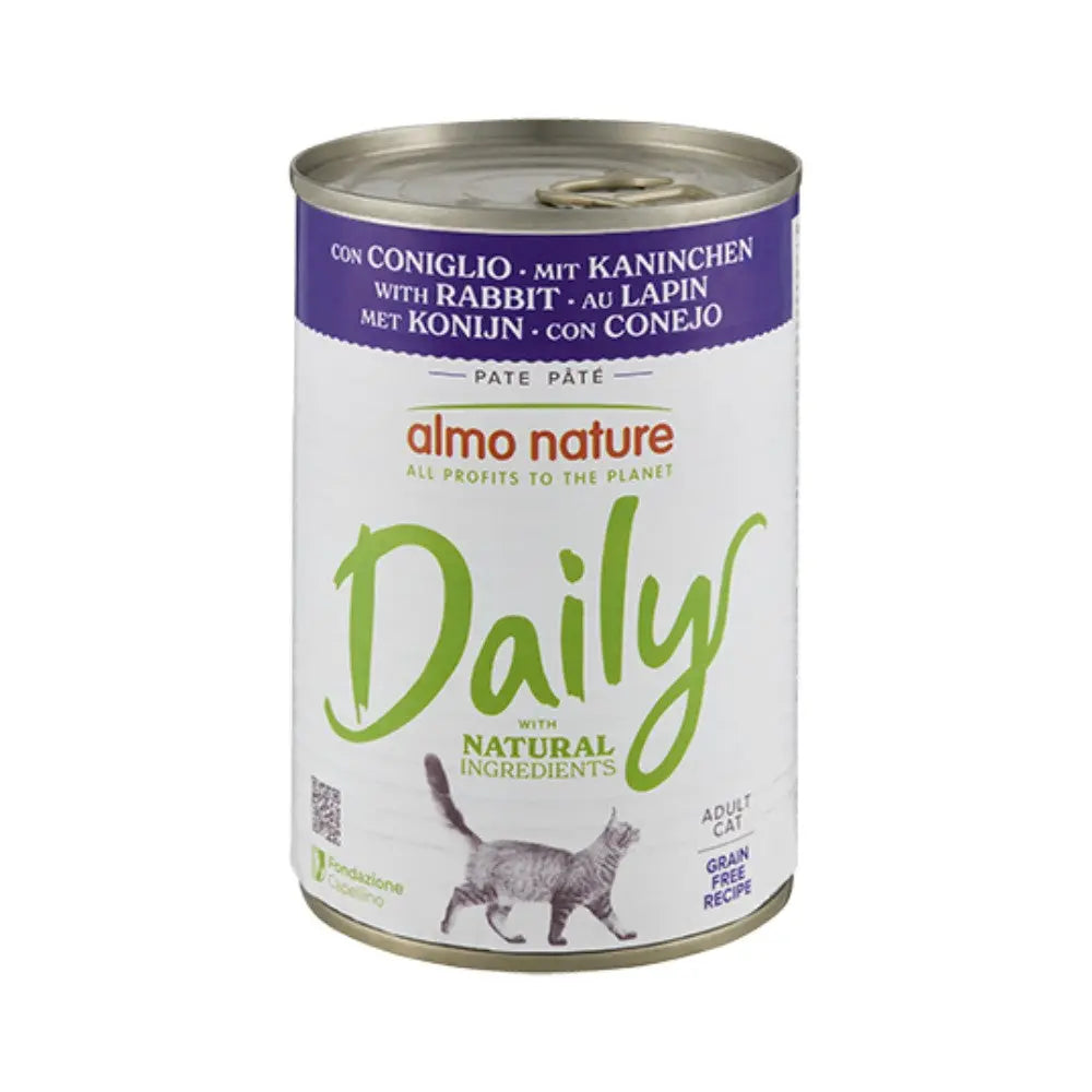 Almo Nature Cat Daily Grain Free Lata 400Gr | Comida Húmeda para Gatos al mejor precio -todoastorenimal.com