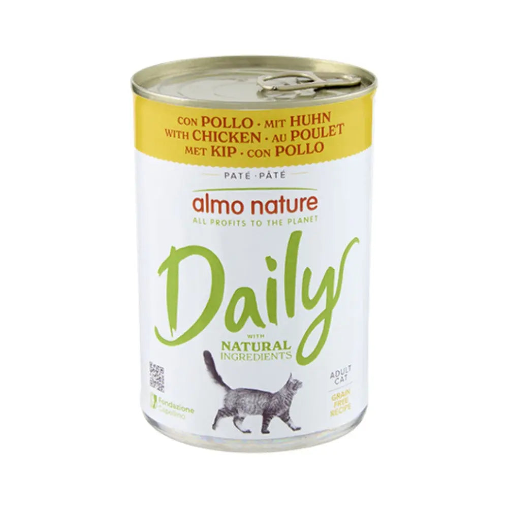 Almo Nature Cat Daily Grain Free Lata 400Gr | Comida Húmeda para Gatos al mejor precio -todoastorenimal.com