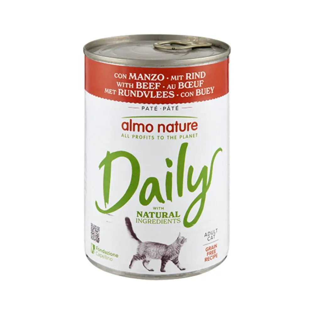 Almo Nature Cat Daily Grain Free Lata 400Gr | Comida Húmeda para Gatos al mejor precio -todoastorenimal.com