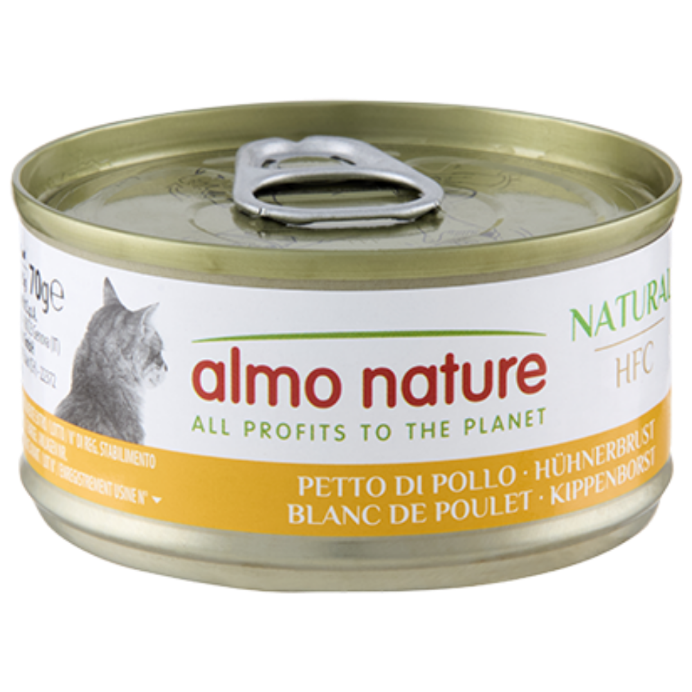 Almo Nature Cat HFC Lata 70 g Comida Húmeda para Gatos al mejor precio -todoastorenimal.com