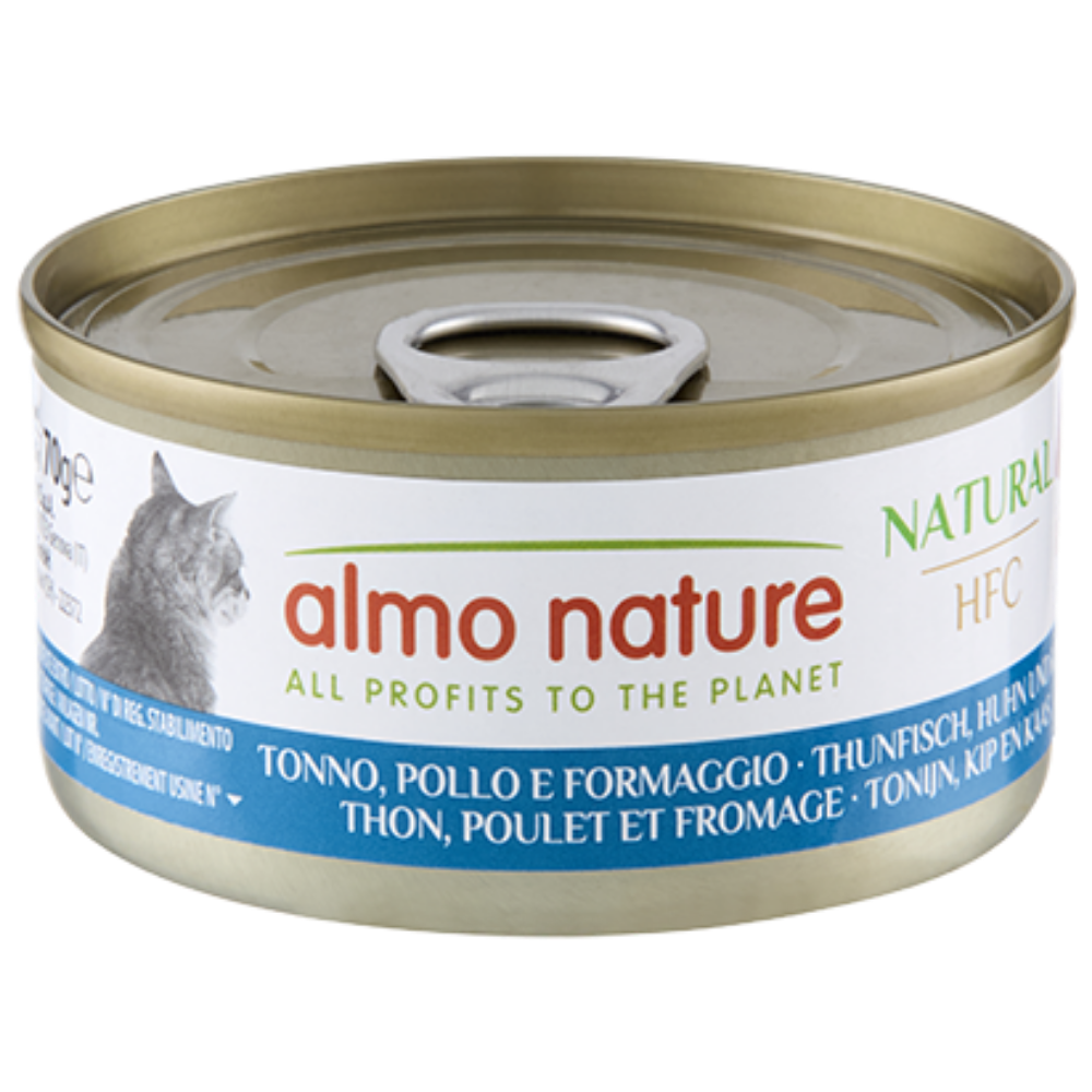 Almo Nature Cat HFC Lata 70 g Comida Húmeda para Gatos al mejor precio -todoastorenimal.com