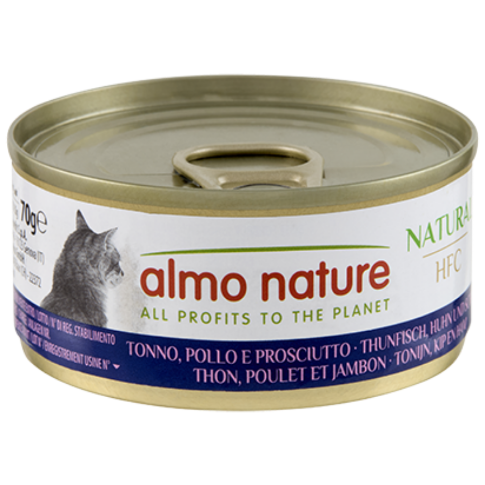 Almo Nature Cat HFC Lata 70 g Comida Húmeda para Gatos al mejor precio -todoastorenimal.com