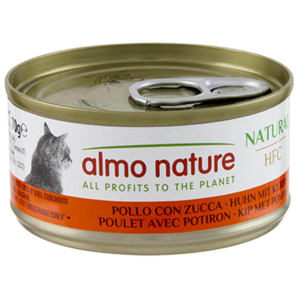 Almo Nature Cat HFC Lata 70 g Comida Húmeda para Gatos al mejor precio -todoastorenimal.com