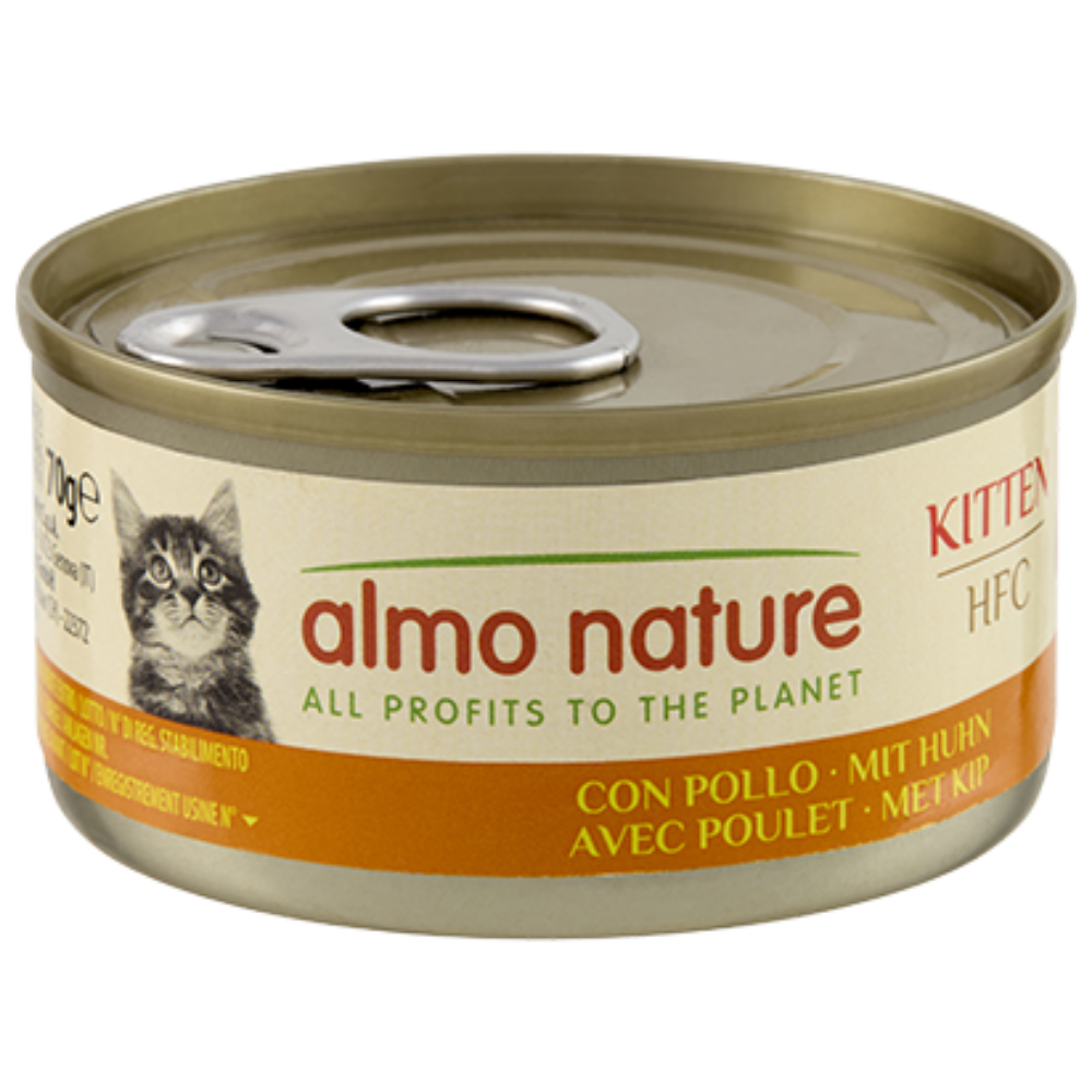 Almo Nature Cat HFC Lata 70 g Comida Húmeda para Gatos al mejor precio -todoastorenimal.com