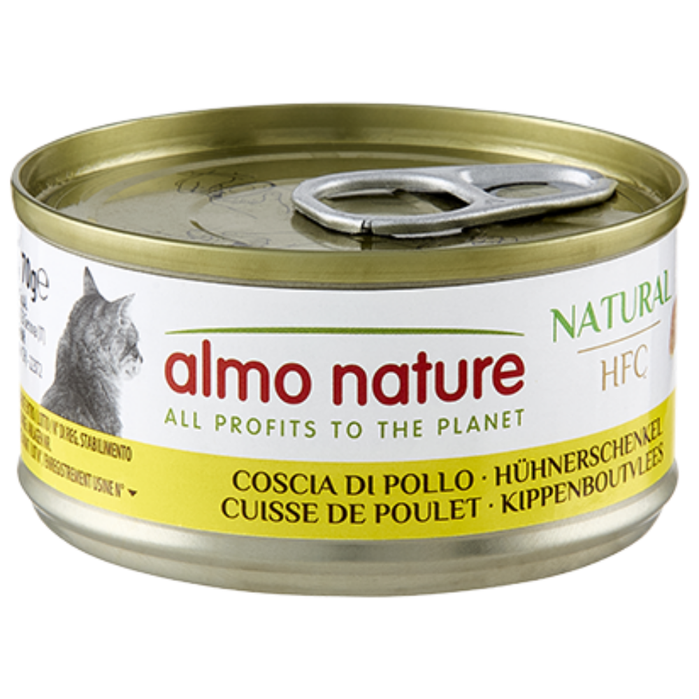 Almo Nature Cat HFC Lata 70 g Comida Húmeda para Gatos al mejor precio -todoastorenimal.com