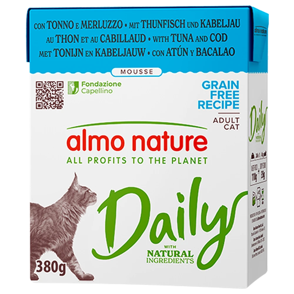 Almo Nature Daily Atún y Bacalao Brick Comida Húmeda para Gatos al mejor precio -todoastorenimal.com
