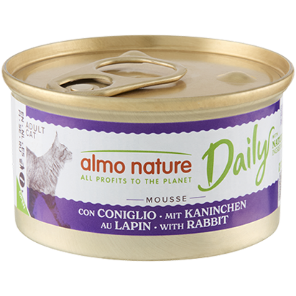Almo Nature Daily Cat Menú Comida Húmeda para Gatos en Lata 85 g al mejor precio -todoastorenimal.com