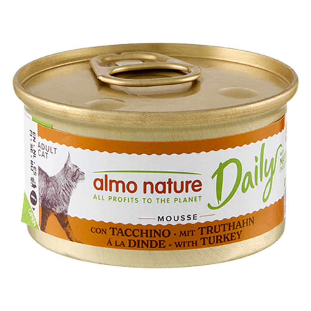 Almo Nature Daily Cat Menú Comida Húmeda para Gatos en Lata 85 g al mejor precio -todoastorenimal.com