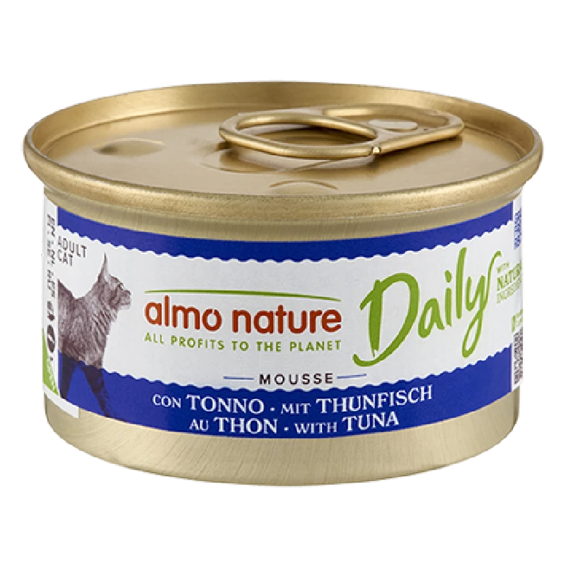 Almo Nature Daily Cat Menú Comida Húmeda para Gatos en Lata 85 g al mejor precio -todoastorenimal.com