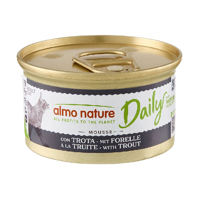 Almo Nature Daily Cat Menú Comida Húmeda para Gatos en Lata 85 g al mejor precio -todoastorenimal.com