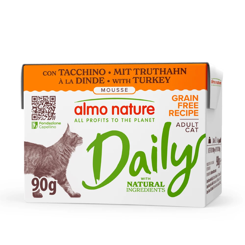 Almo Nature Daily Pavo Brick Comida Húmeda para Gatos al mejor precio -todoastorenimal.com