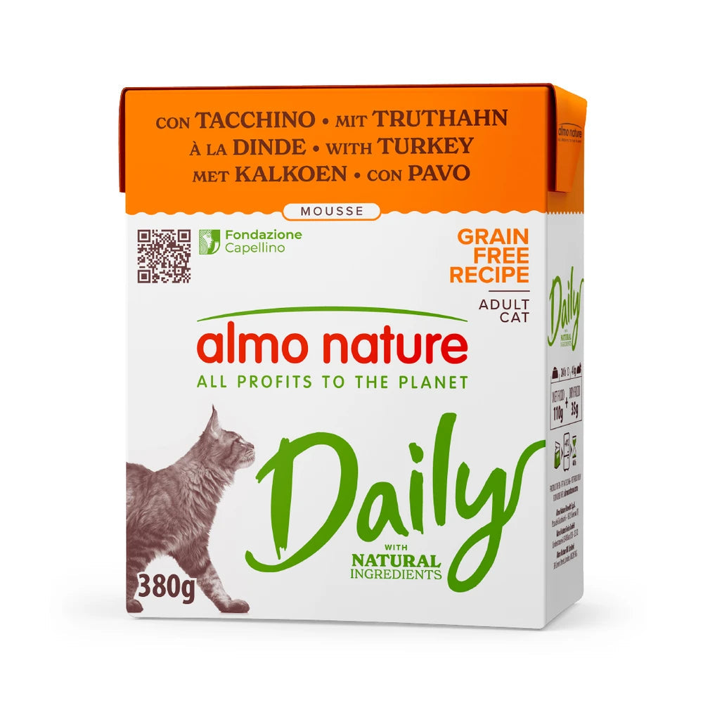 Almo Nature Daily Pavo Brick Comida Húmeda para Gatos al mejor precio -todoastorenimal.com