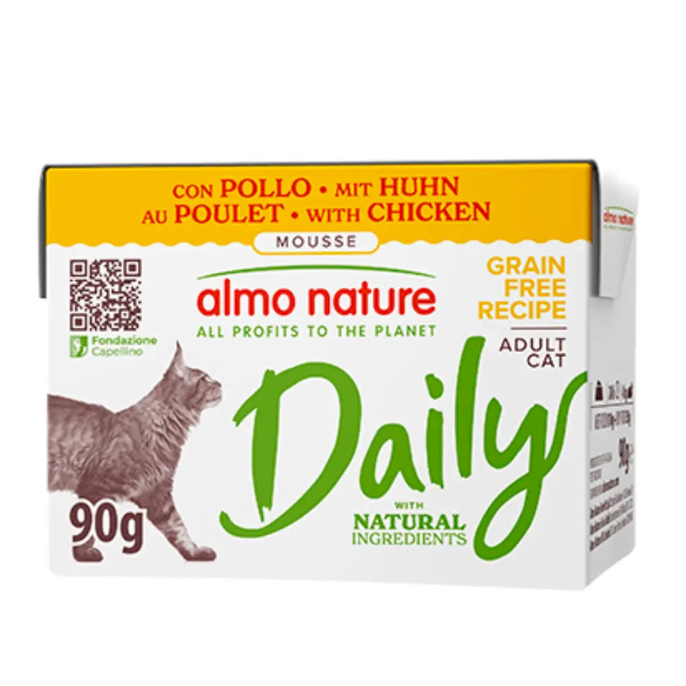Almo Nature Daily Pollo Brick Comida Húmeda para Gatos al mejor precio -todoastorenimal.com