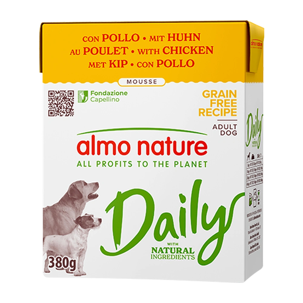 Almo Nature Daily Pollo Brick Comida Húmeda para Perros al mejor precio -todoastorenimal.com