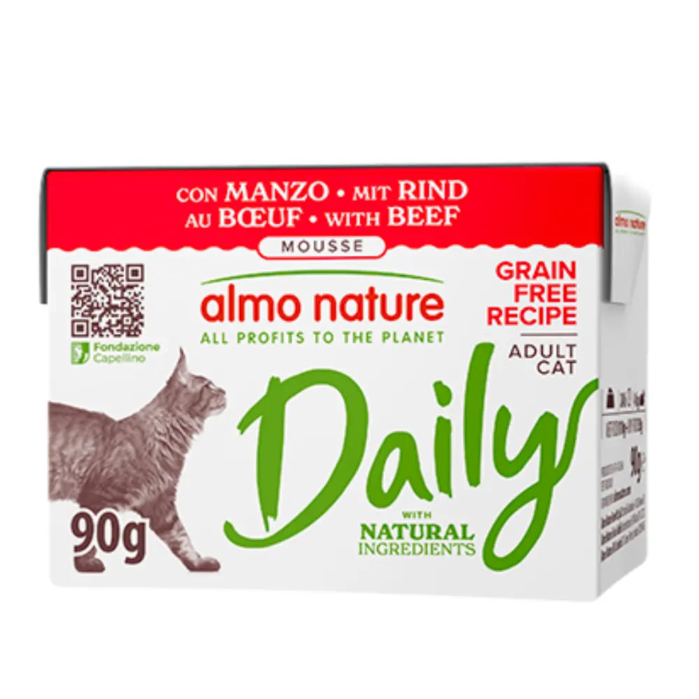 Almo Nature Daily Ternera Brick Comida Húmeda para Gatos al mejor precio -todoastorenimal.com