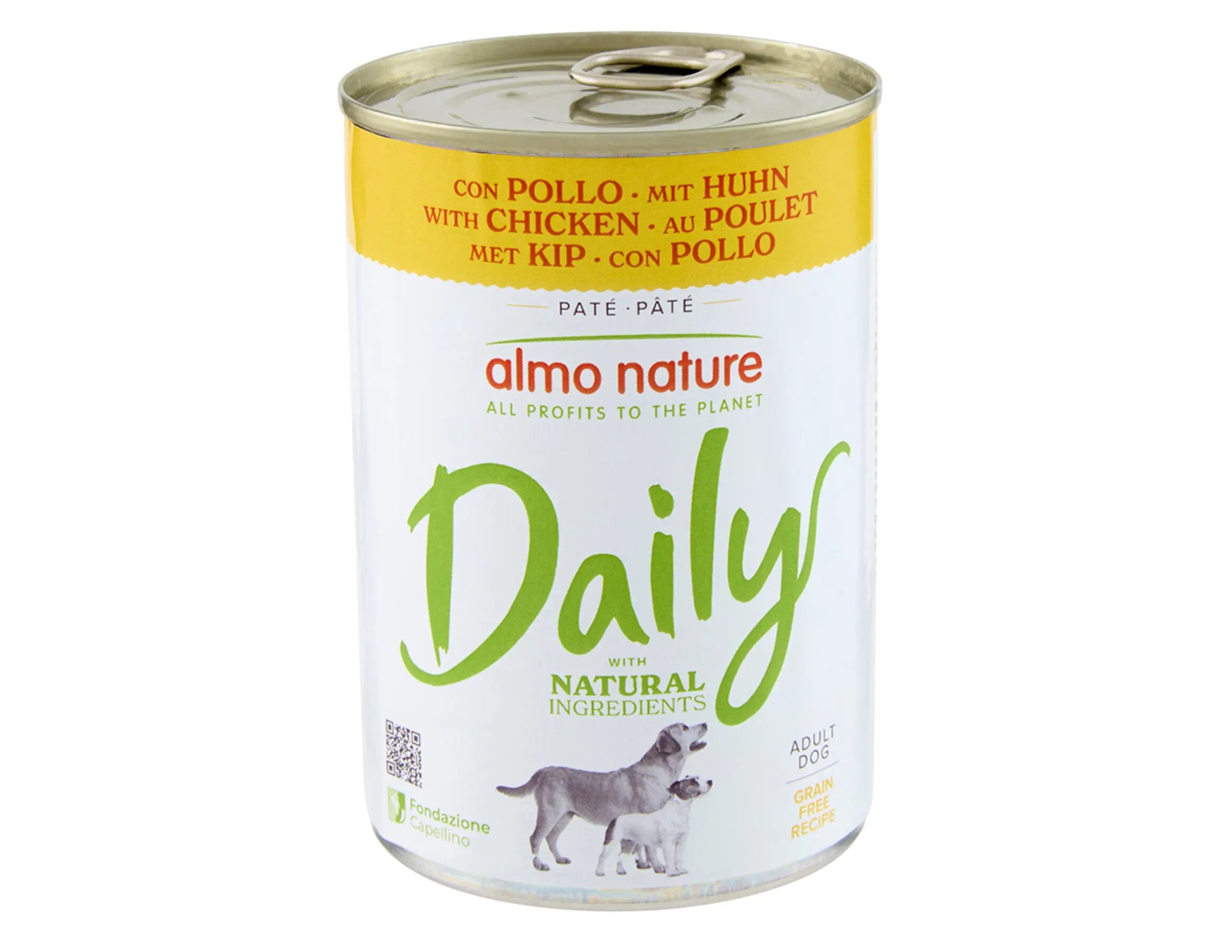 Almo Nature Dog Húmedo Daily Lata 400 g al mejor precio -todoastorenimal.com