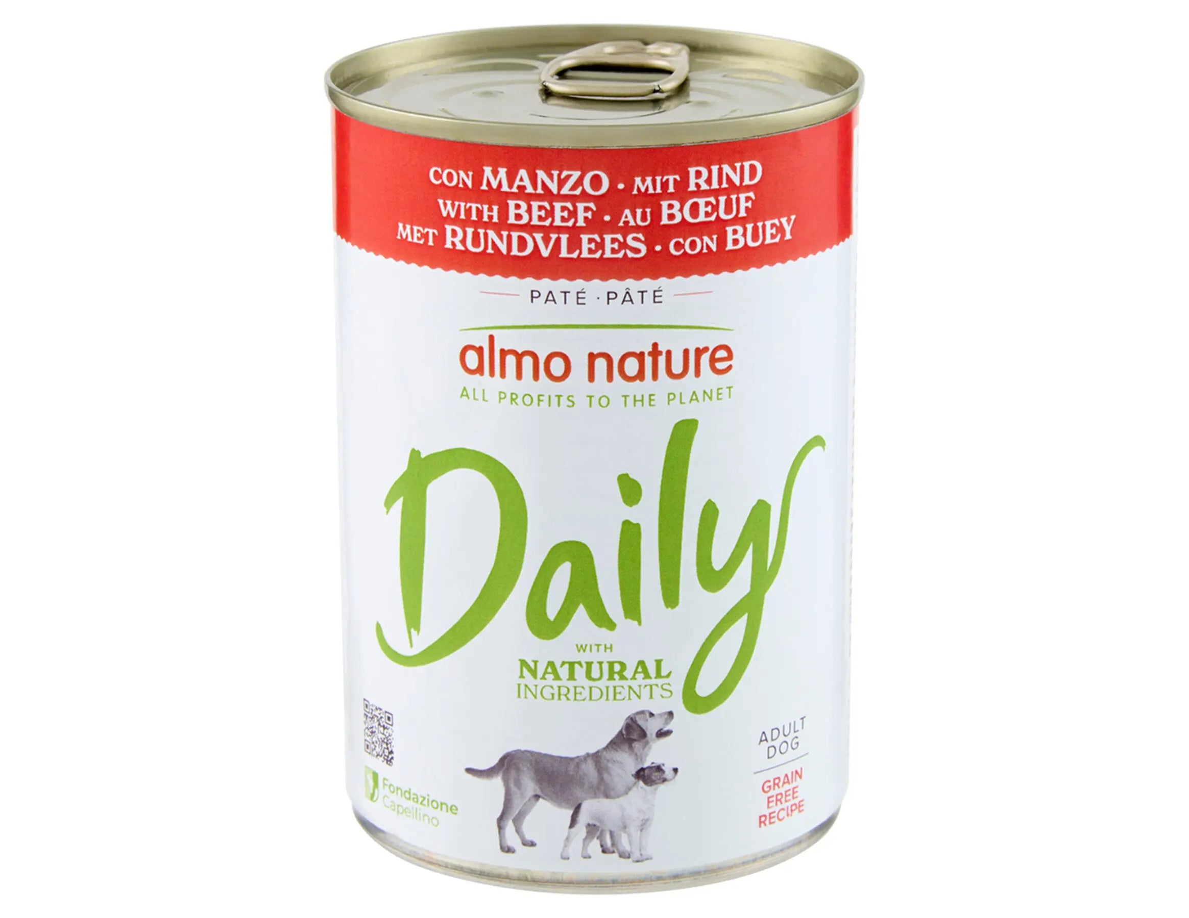 Almo Nature Dog Húmedo Daily Lata 400 g al mejor precio -todoastorenimal.com